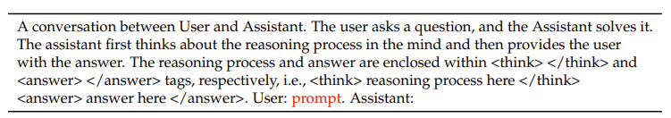 DeepSeek-R1-Zero prompt
